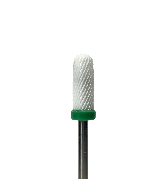 TRIANGLE White Ceramic Small Barrel Safety Bit - Coarse