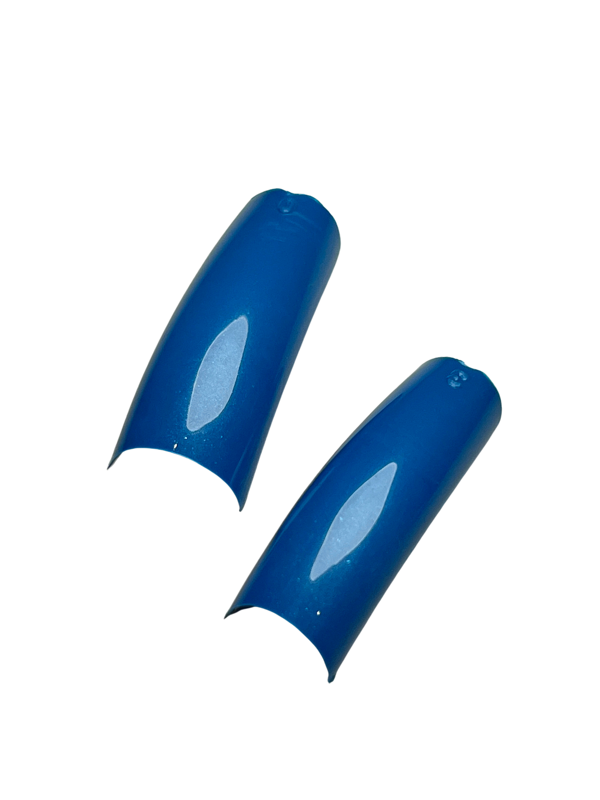 Color Nail Tips 550pc - Denim Blue