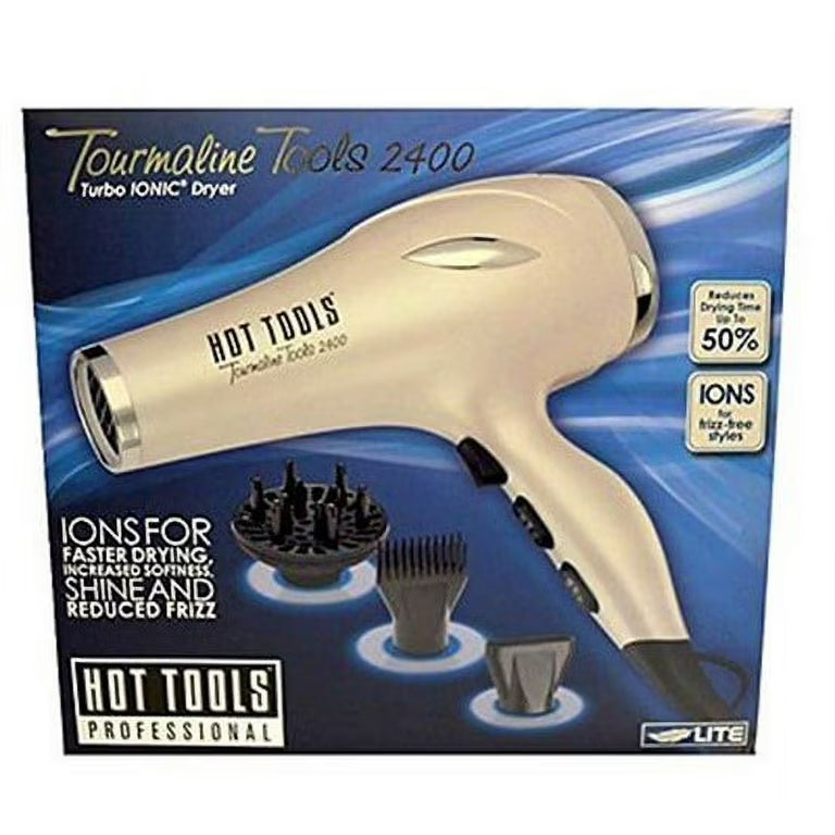 HOT TOOLS Professional Tourmaline Tools 2400 Turbo Ionic Dryer