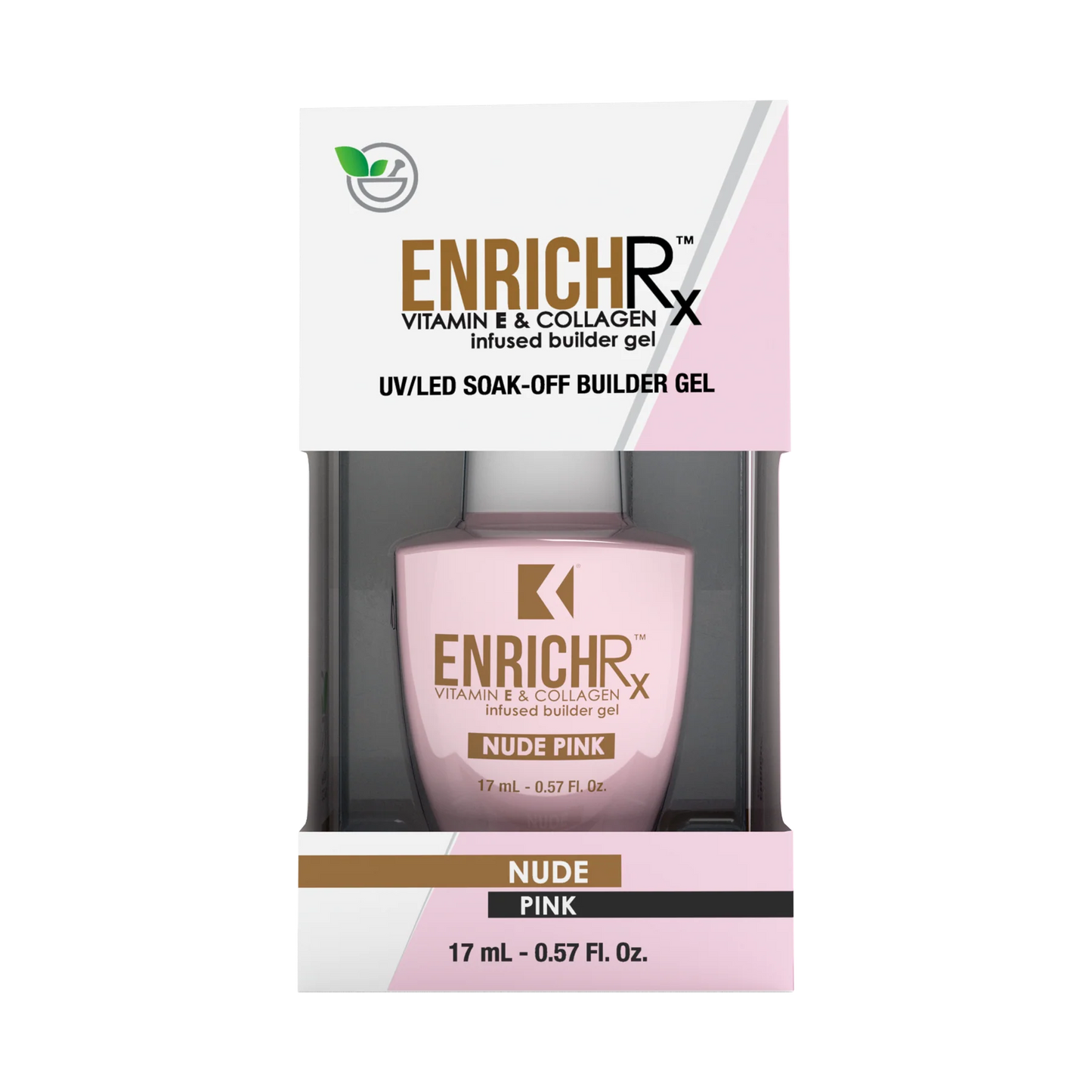 KUPA ENRICHRx Builder Gel 0.57oz - Nude Pink