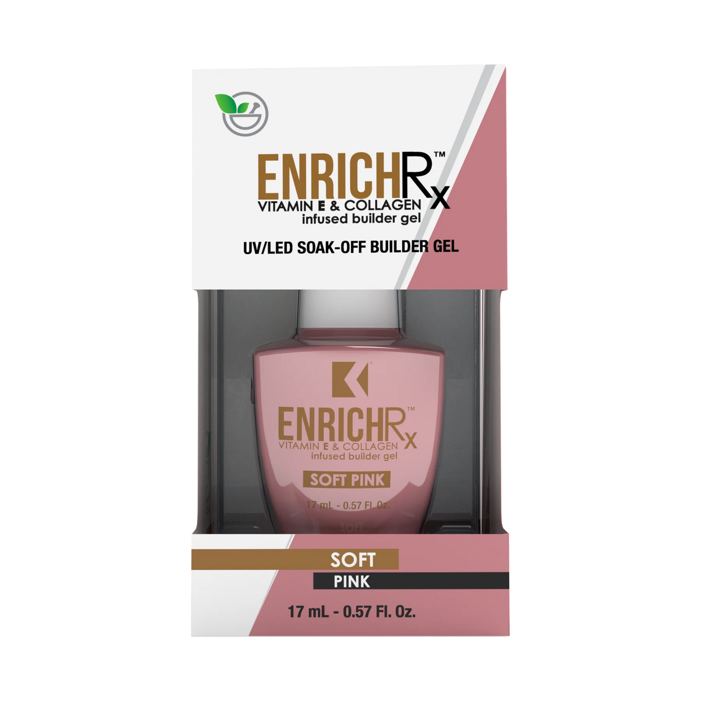 KUPA ENRICHRx Builder Gel 0.57oz - Soft Pink