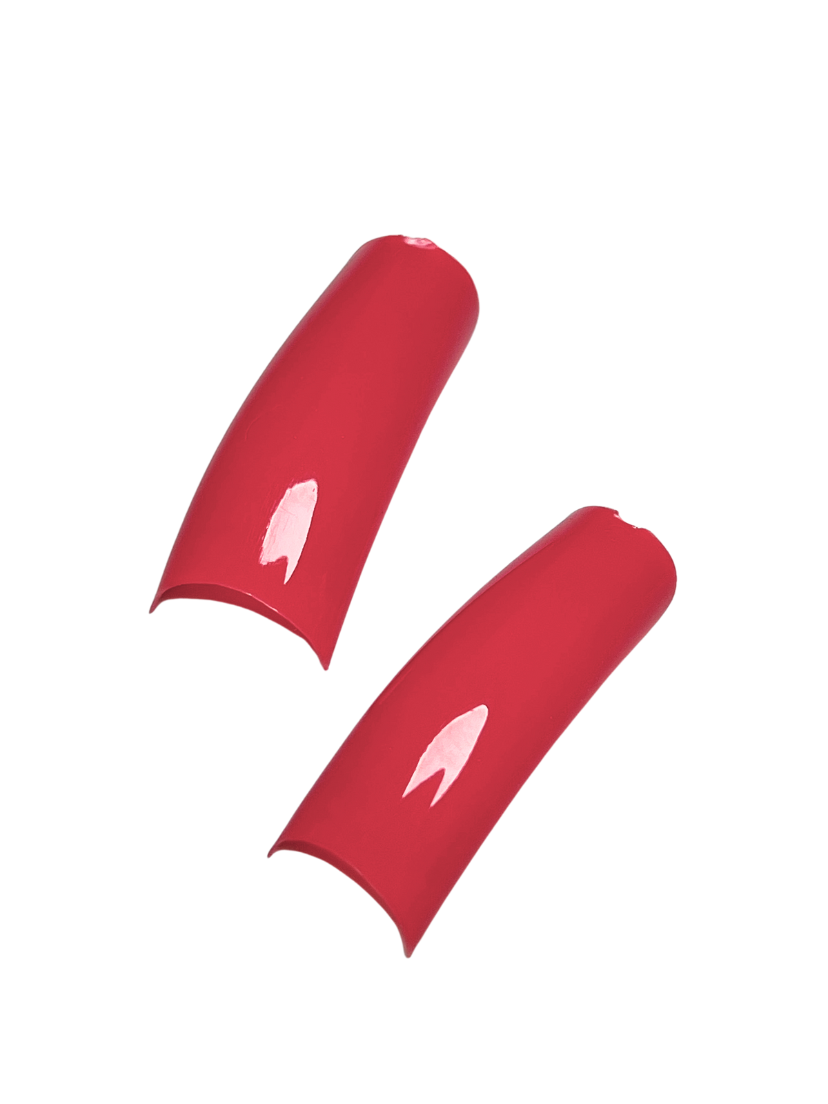Color Nail Tips 550pc - Rose Pink
