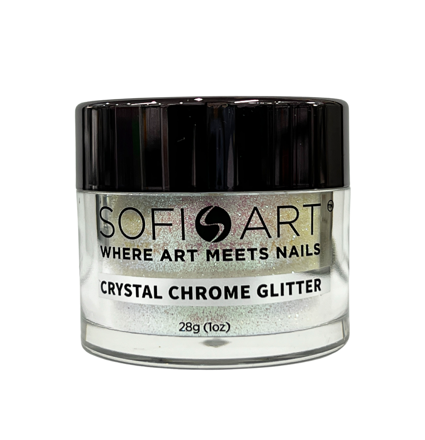 SOFIART Chrome Glitter 1oz - Red Crystal FC02