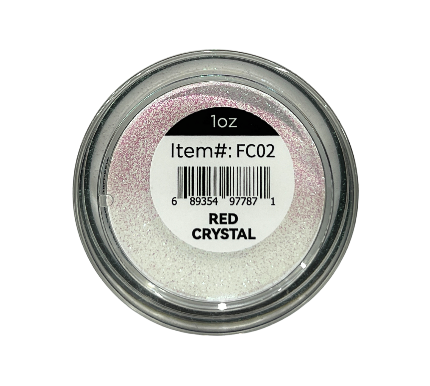 SOFIART Chrome Glitter 1oz - Red Crystal FC02