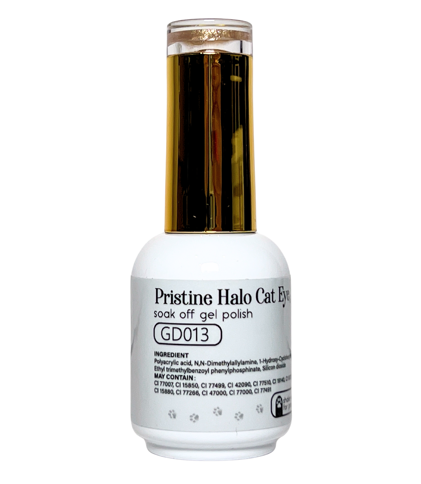 SOFIGLAZE Gel Color 0.5oz Pristine Halo Cat Eye - #GD013