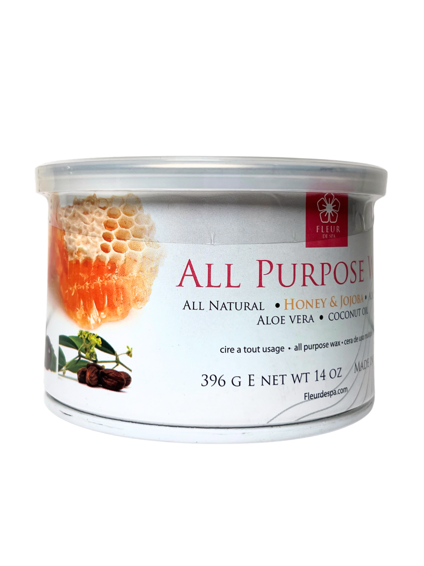 All Purpose container with honeycomb design on a white background