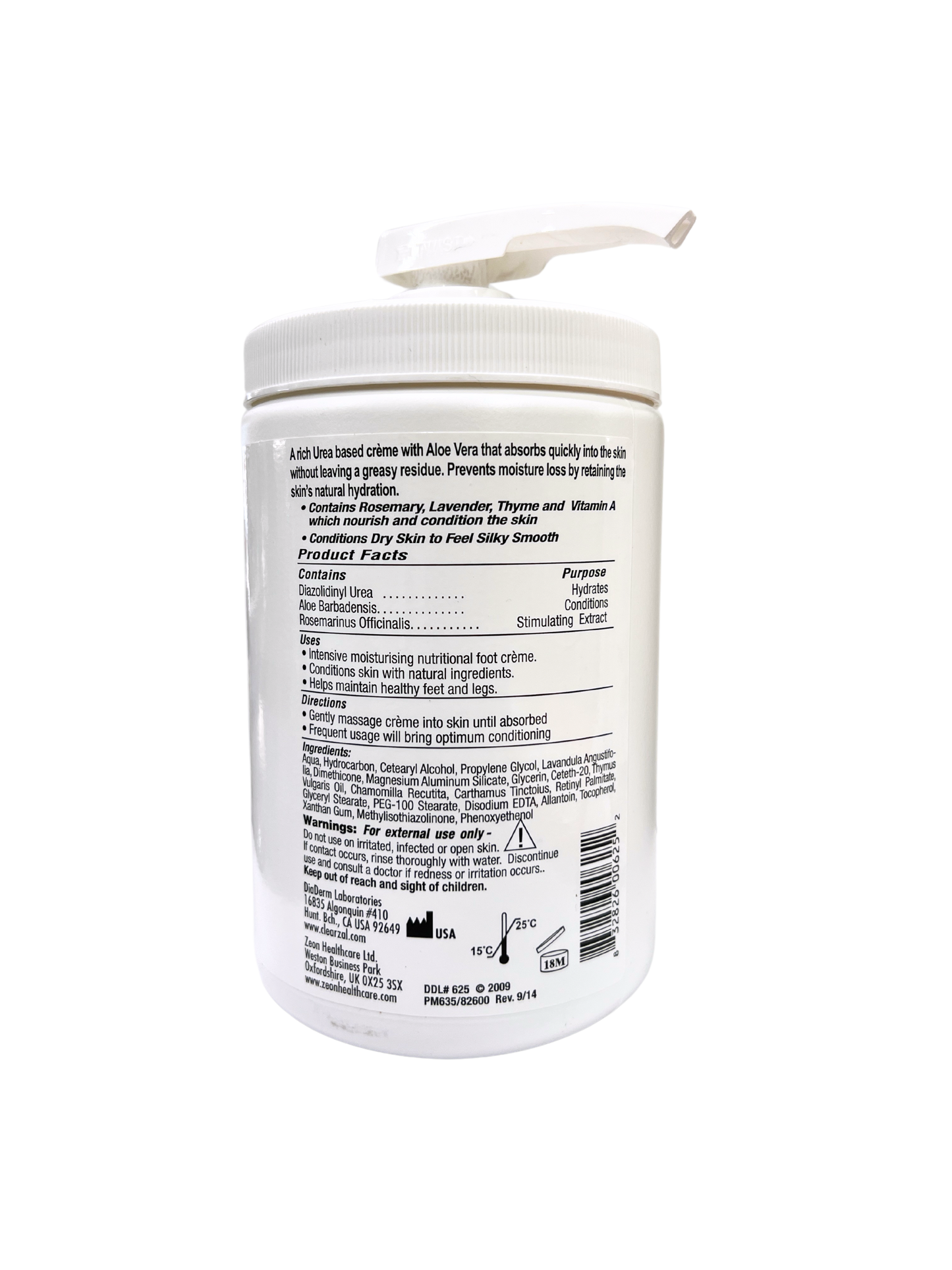 CLEARZAL Foot Food Nutritional Creme