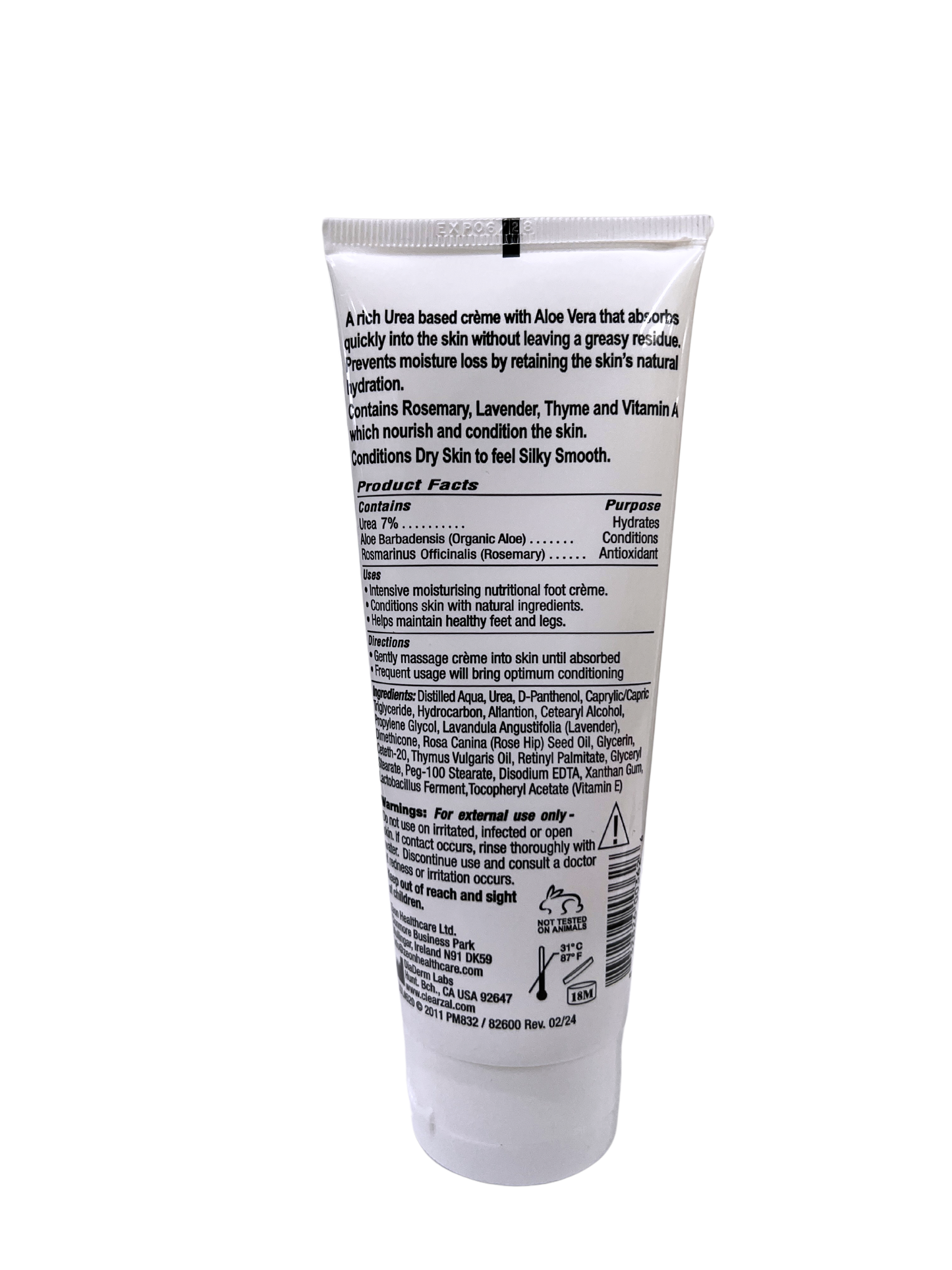 CLEARZAL Foot Food Nutritional Creme