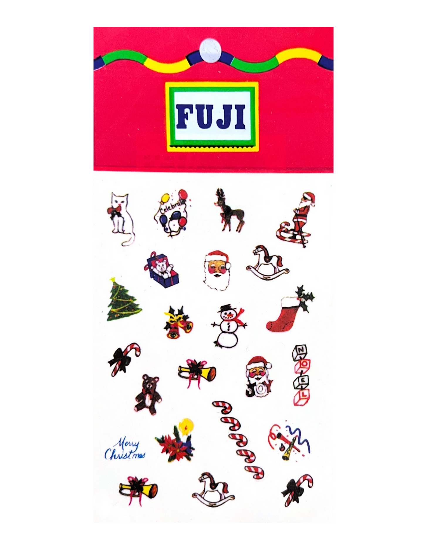FUJI Water Decal - #28 Christmas
