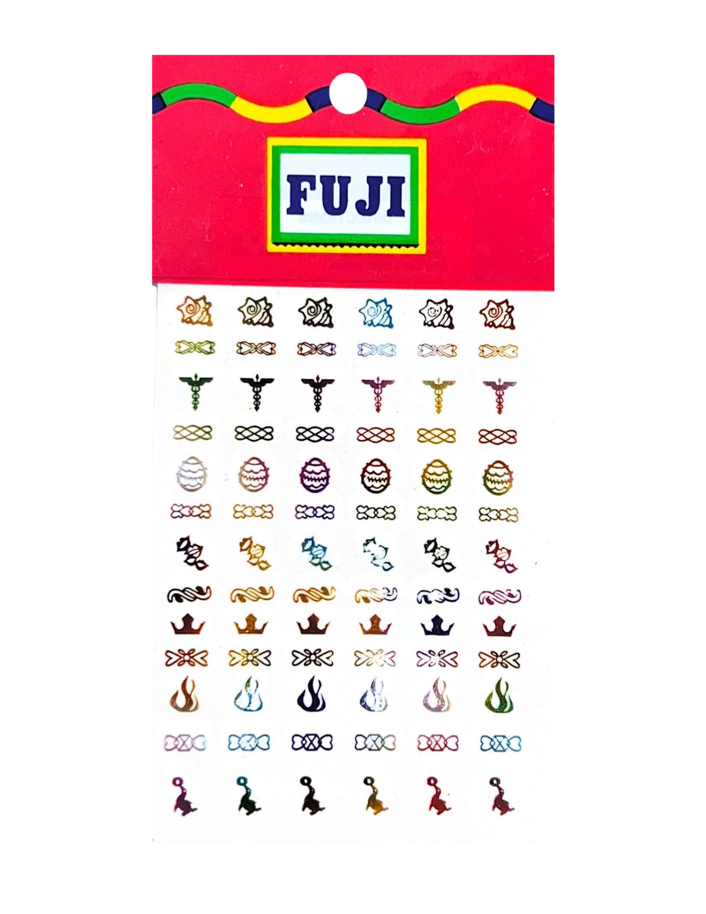FUJI Water Decal - #32 Multicolor