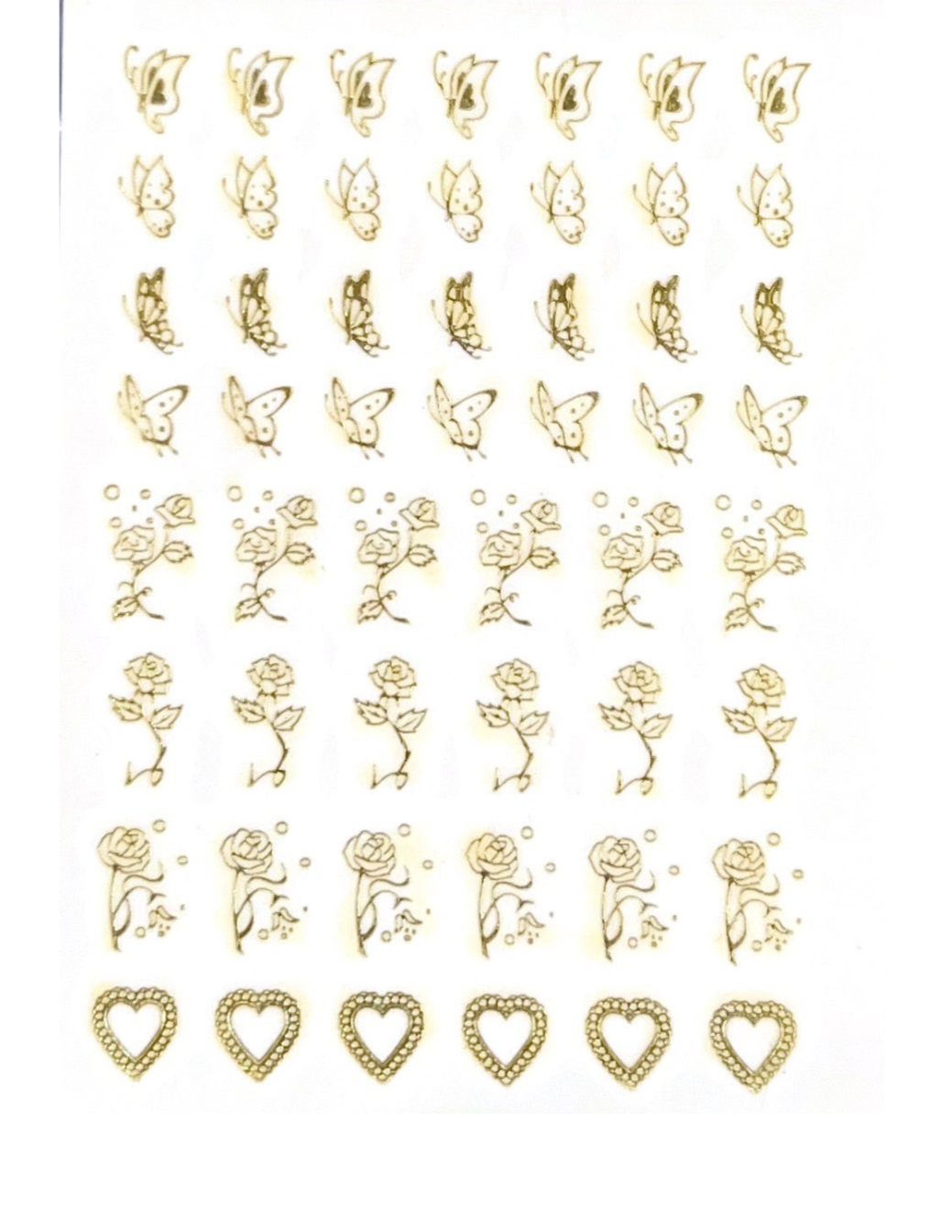 FUJI Water Decal - #33 Gold