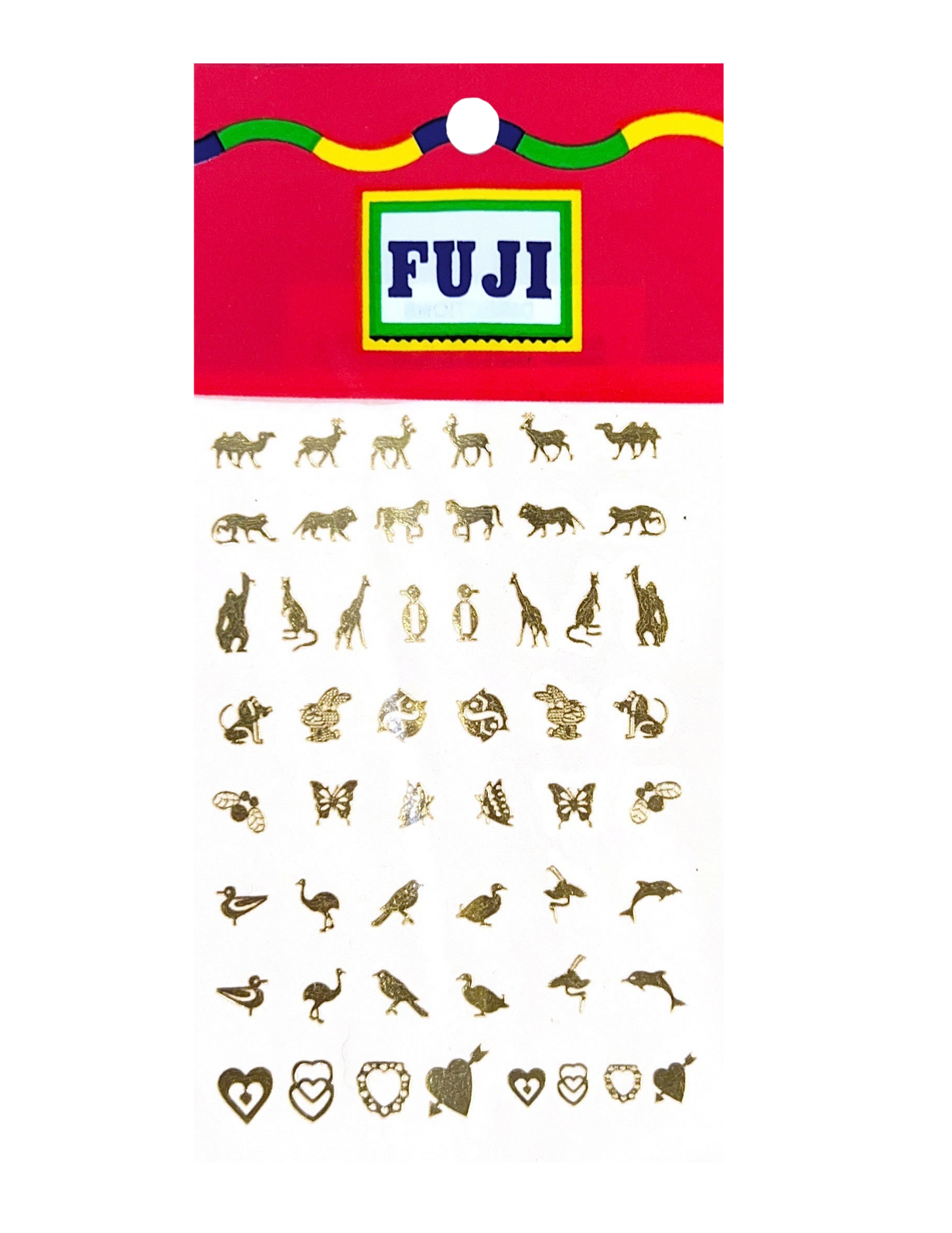 FUJI Water Decal - #34 Gold