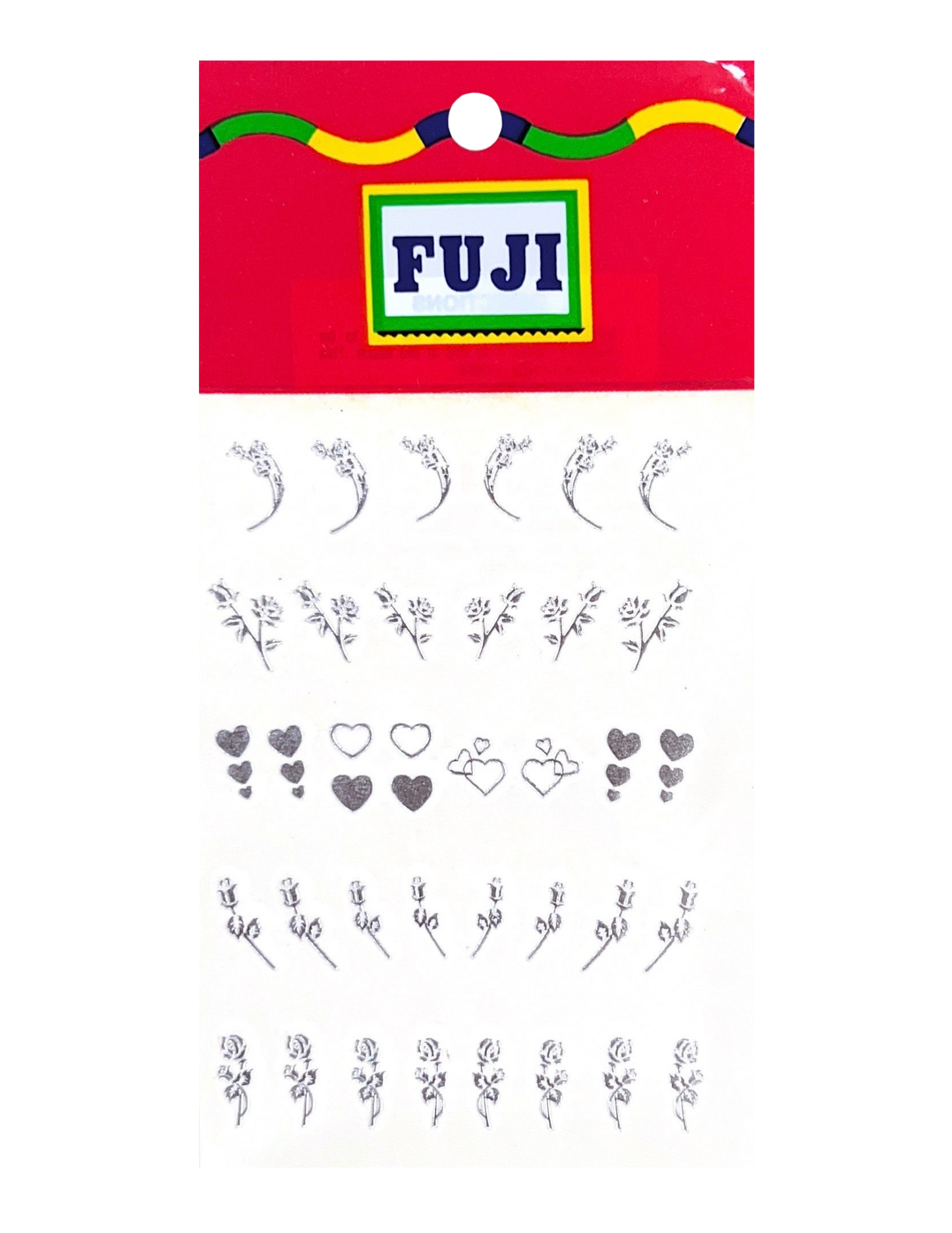 FUJI Water Decal - #35 Silver