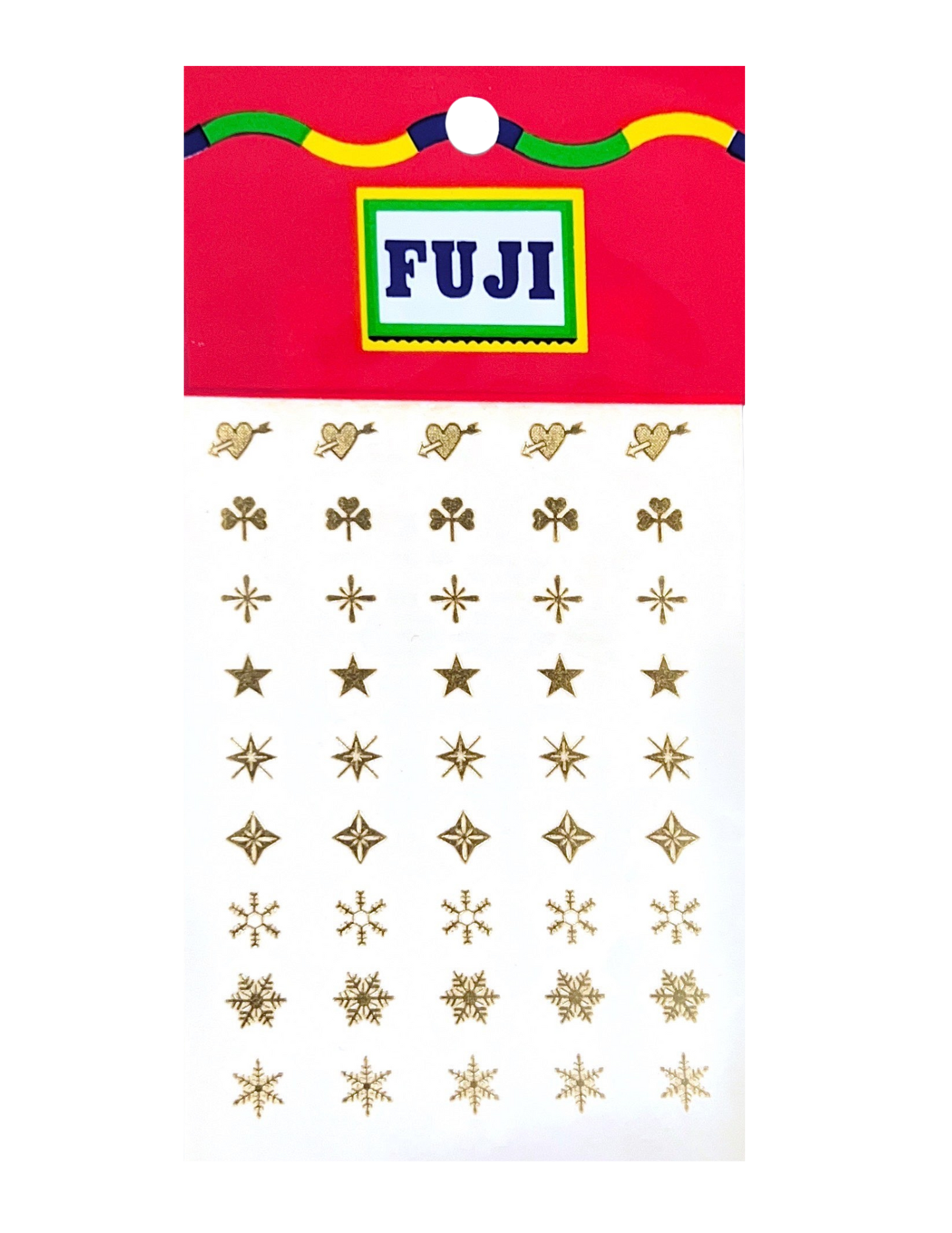 FUJI Water Decal - #36 Gold