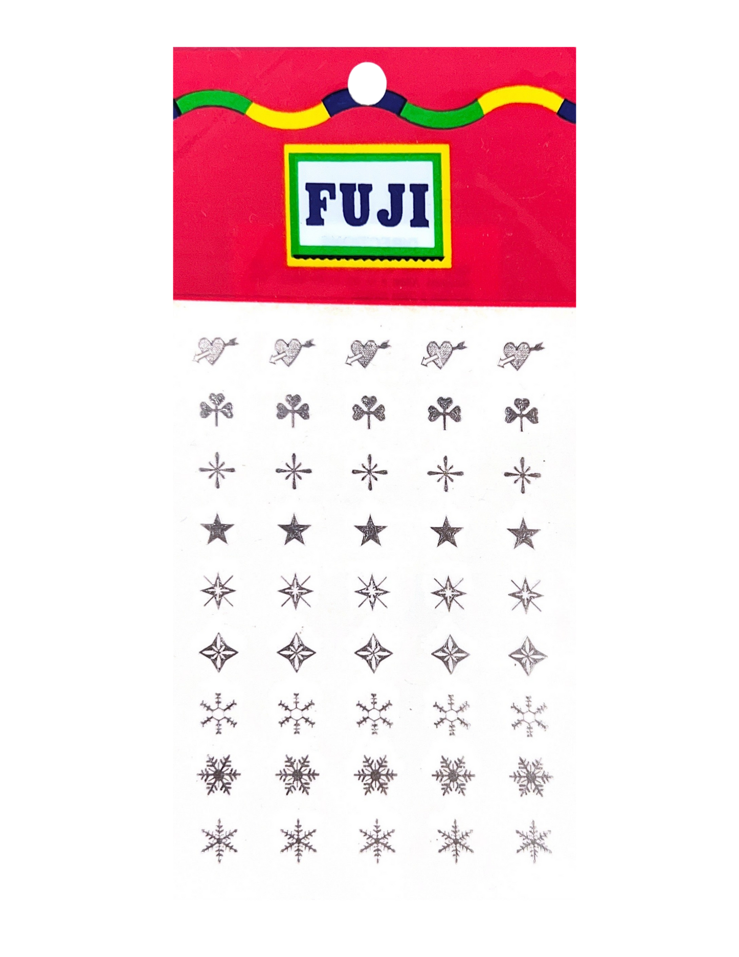 FUJI Water Decal - #36 Silver
