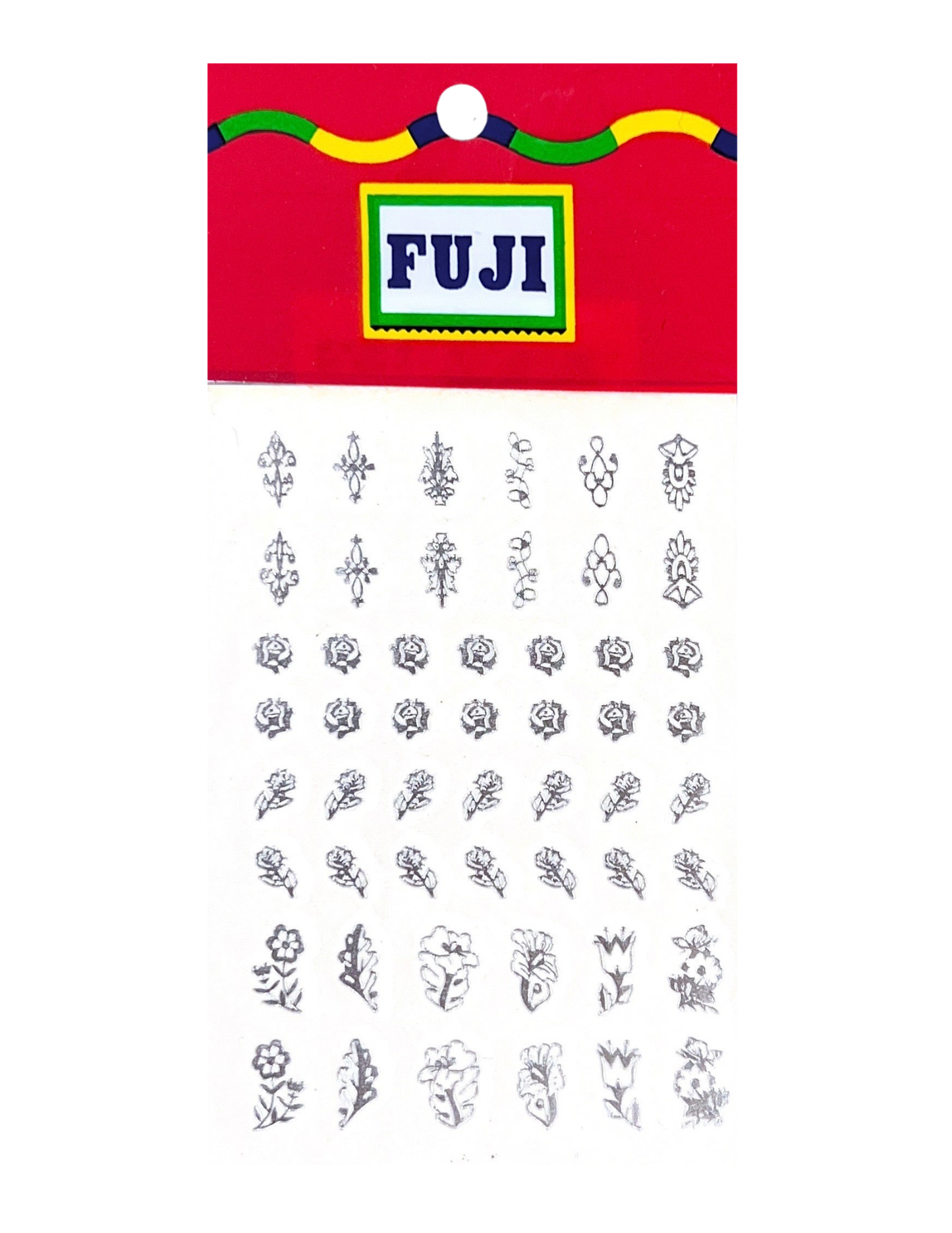 FUJI Water Decal - #37 Silver