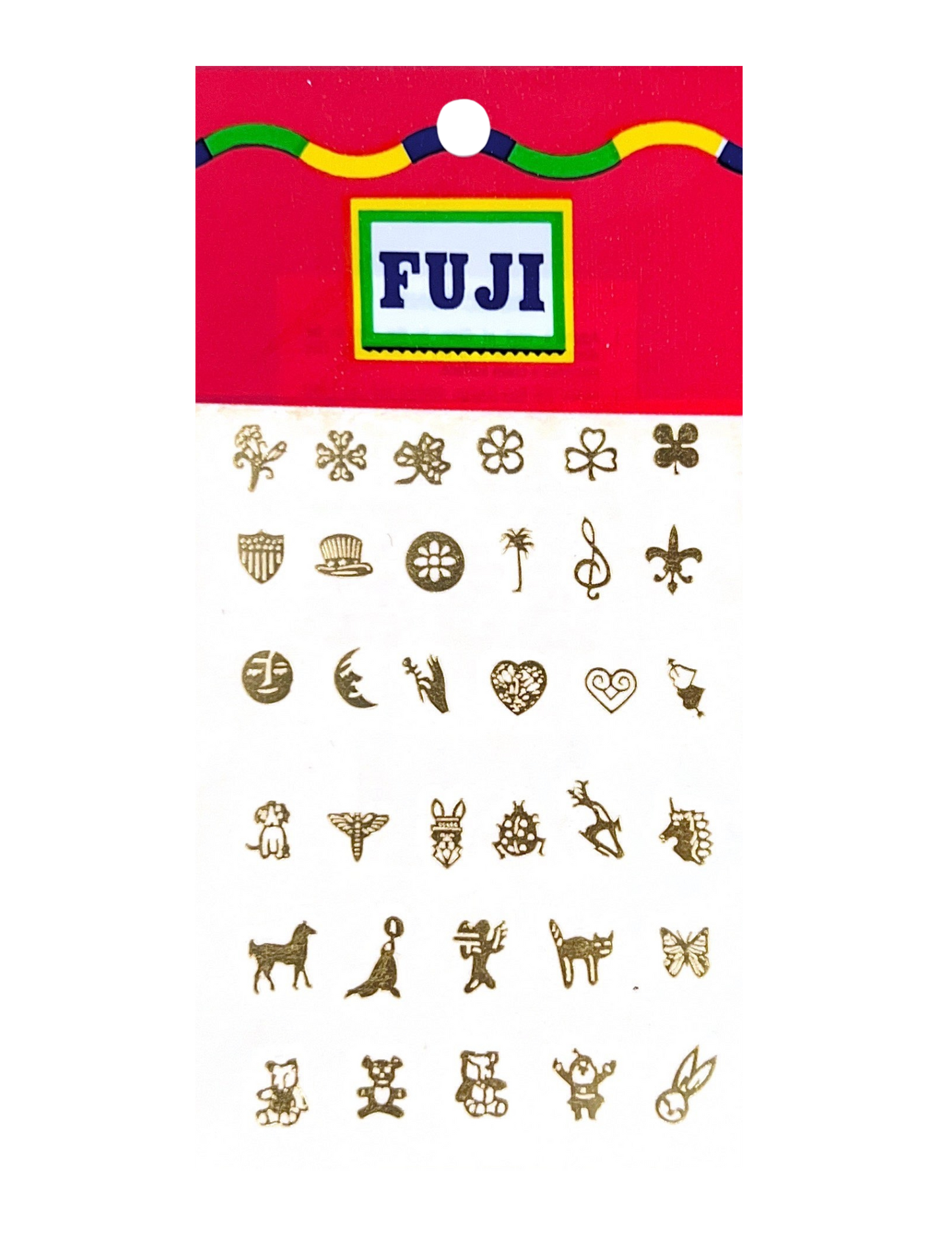 FUJI Water Decal - #38 Gold