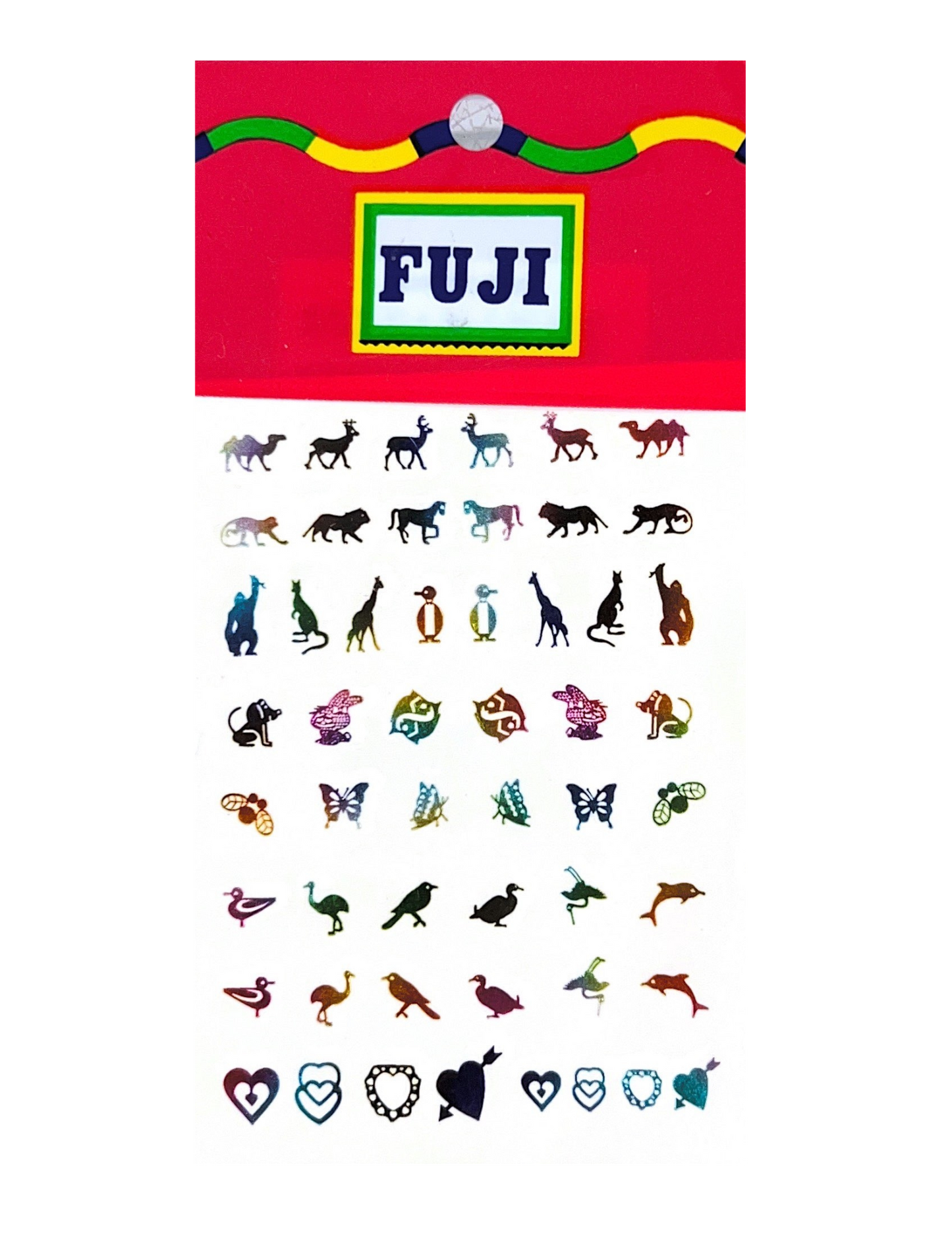 FUJI Water Decal - #34 Multicolor