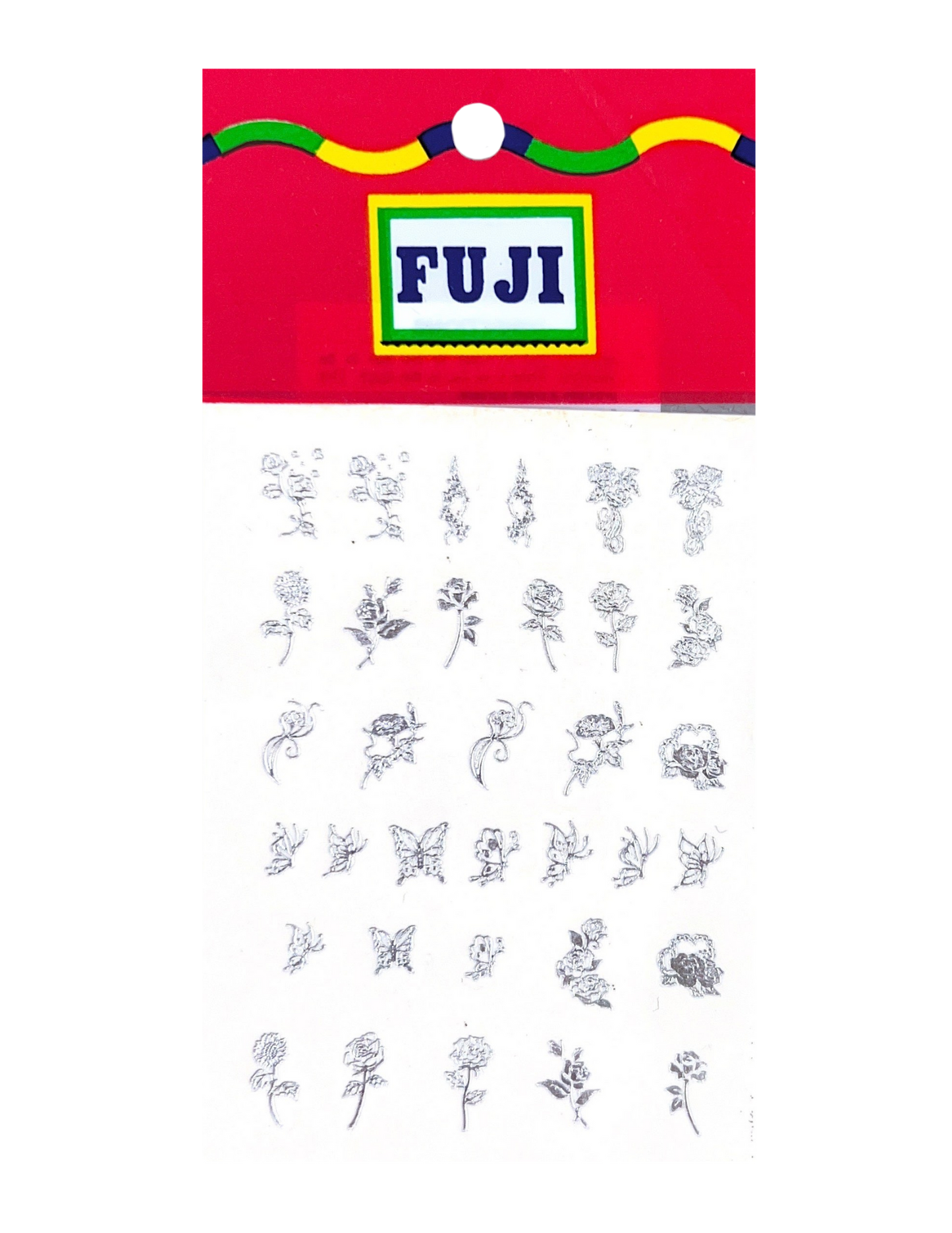 FUJI Water Decal - #39 Silver