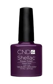 CND Shellac Gel Polish 0.25oz - Grape Gum