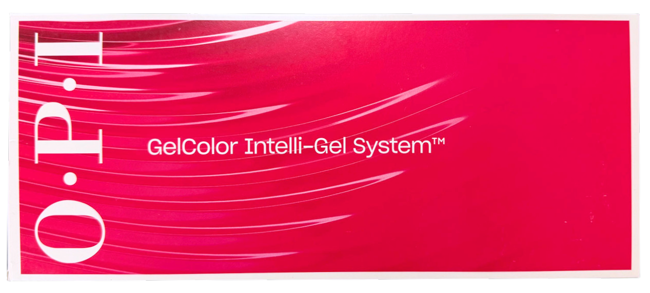 OPI Gel Color Intelli-Gel System Color Chart