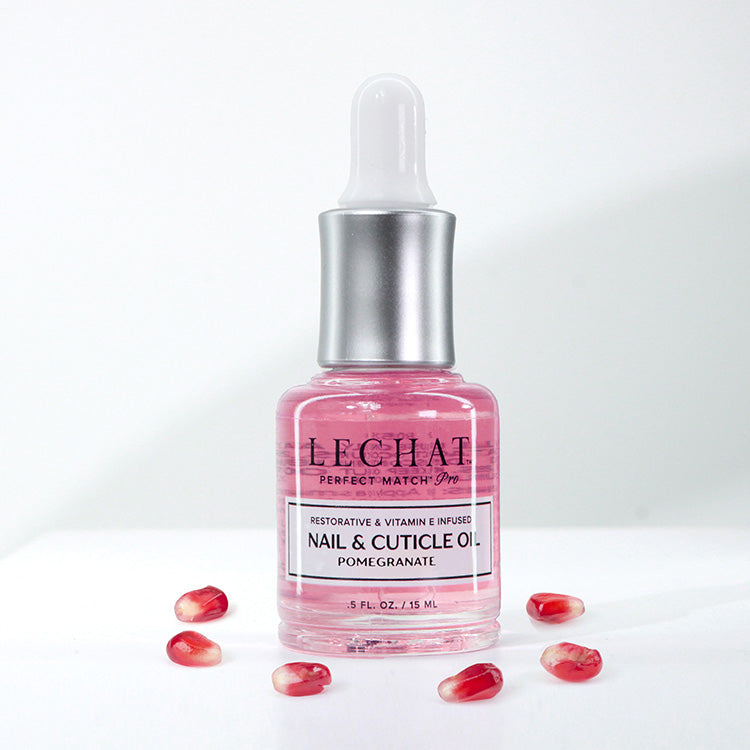 LECHAT Cuticle Oil 0.5oz - Pomegranate