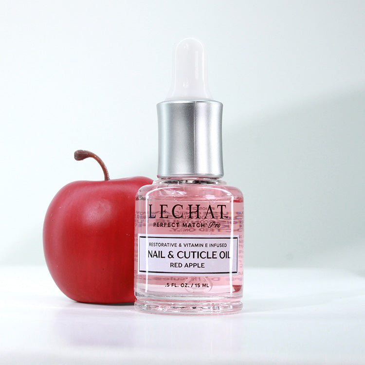 LECHAT Cuticle Oil 0.5oz - Red Apple