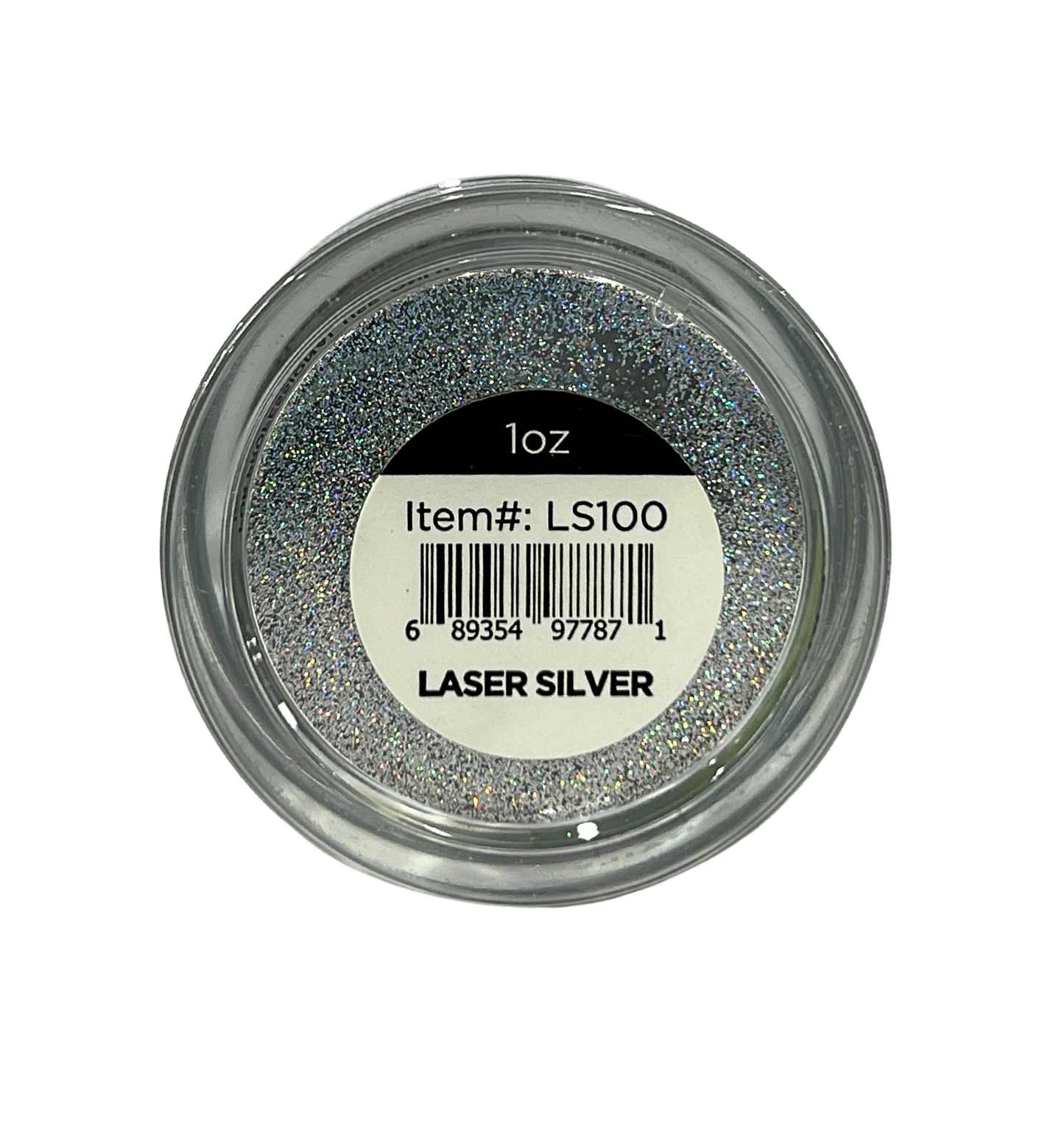 SOFIART Chrome Glitter 1oz - Laser Silver LS100