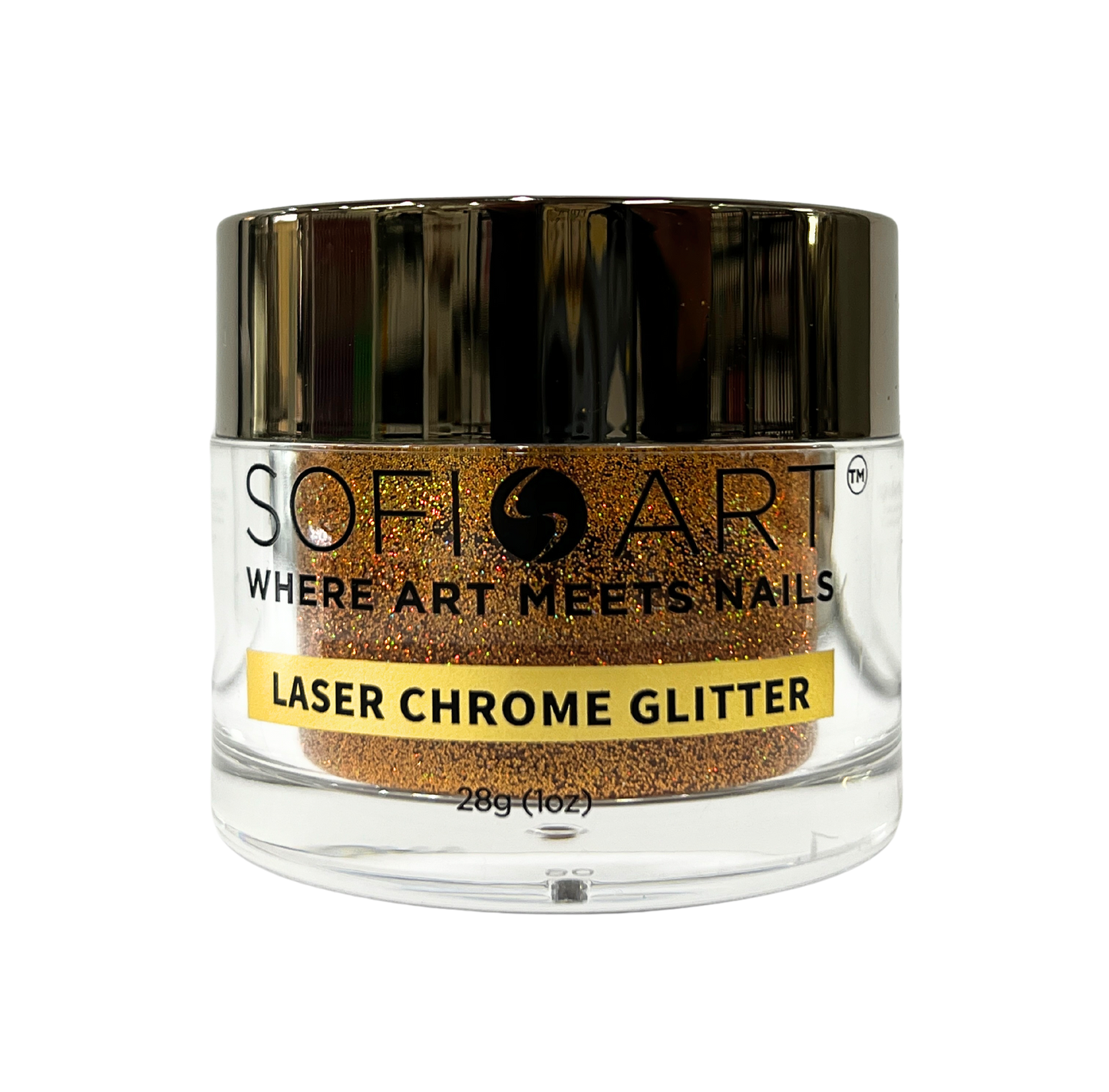 SOFIART Chrome Glitter 1oz - Laser Gold LS200