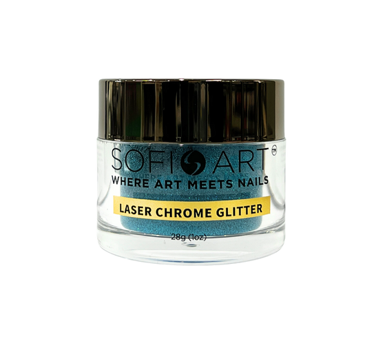 SOFIART Chrome Glitter 1oz - Laser Blue LS700