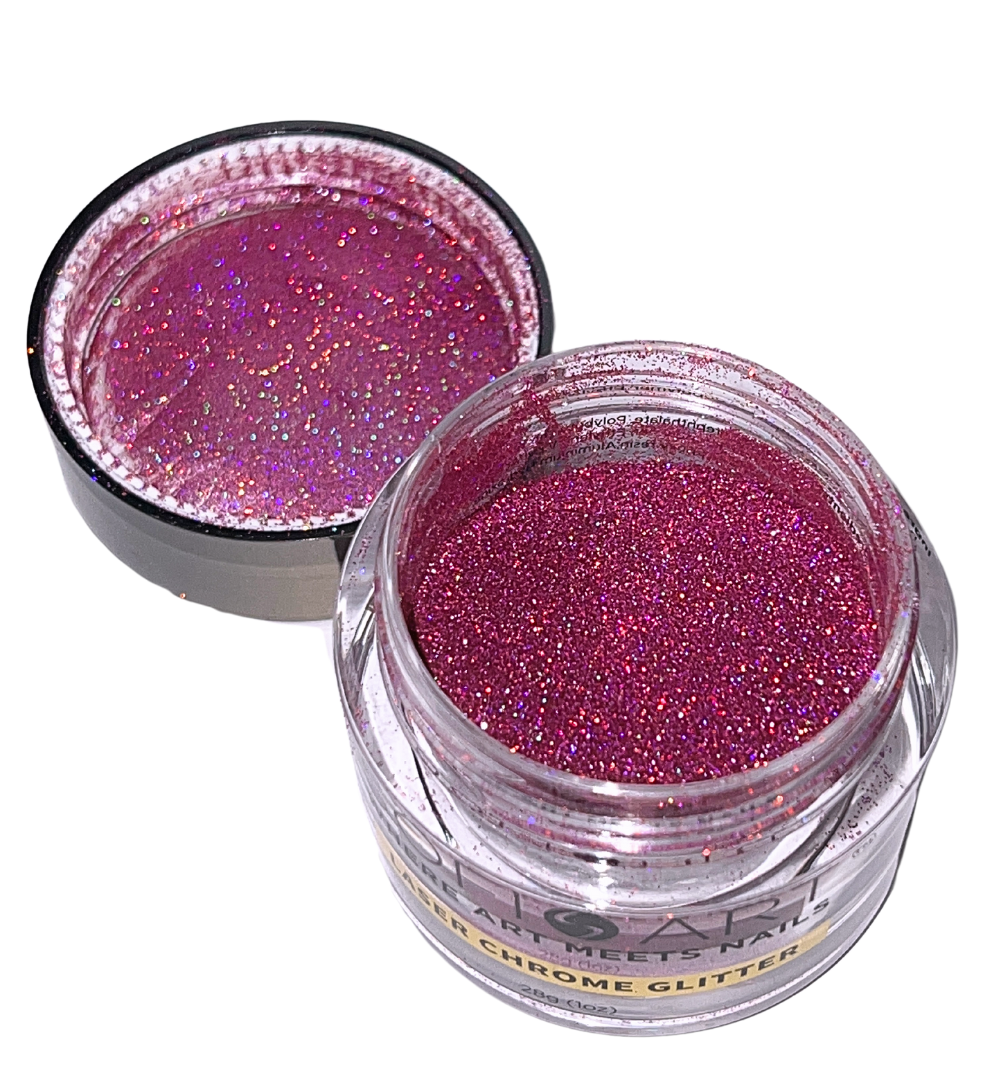 SOFIART Chrome Glitter 1oz - Laser Pink LS901