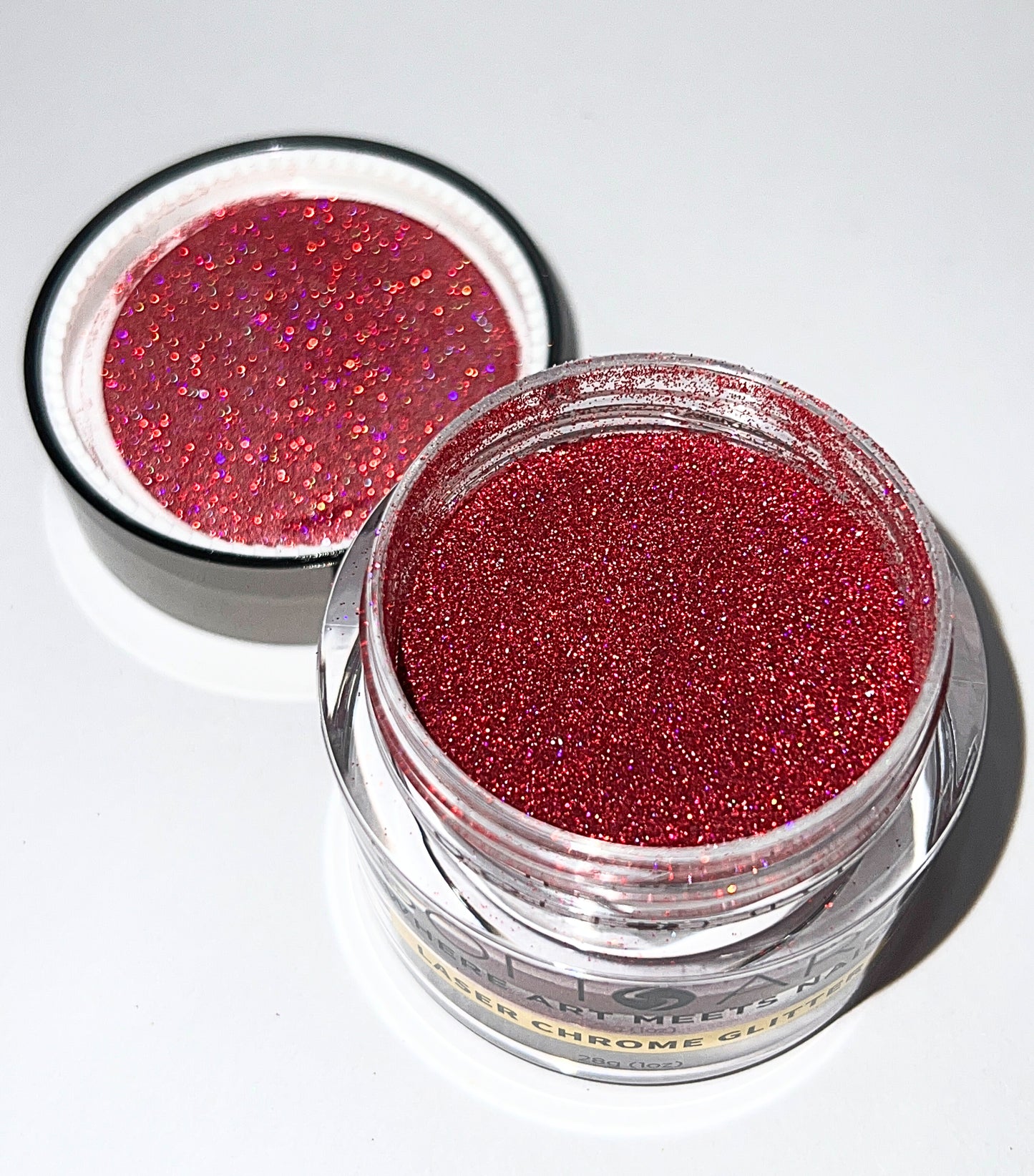 SOFIART Chrome Glitter 1oz - Laser Rose Pink LS912