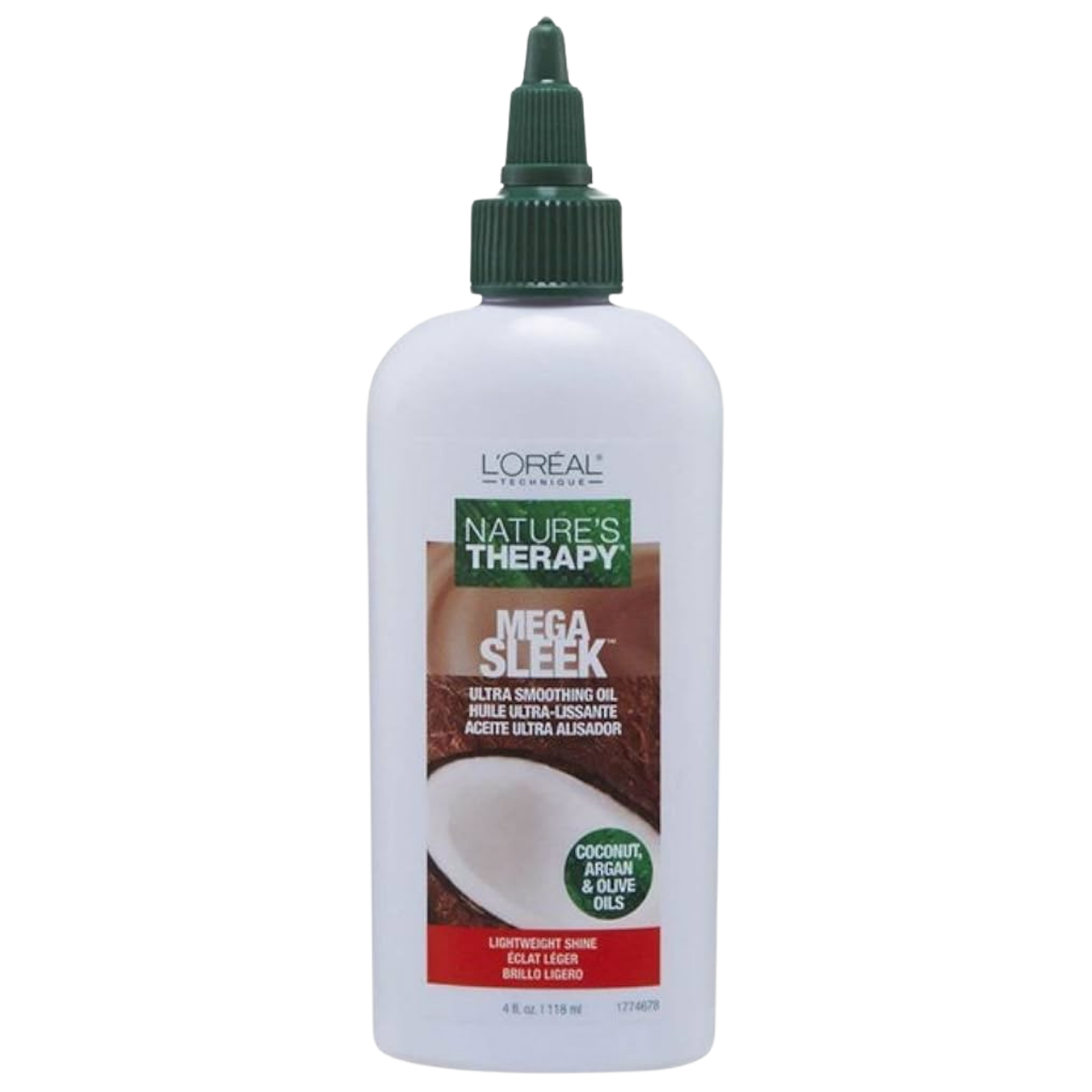 L'Oreal Nature's Therapy Mega Sleek Ultra Smoothing Oil 4oz