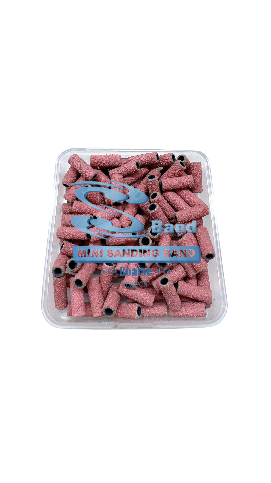 SBAND Mini Sanding Bands 100ct - Pink