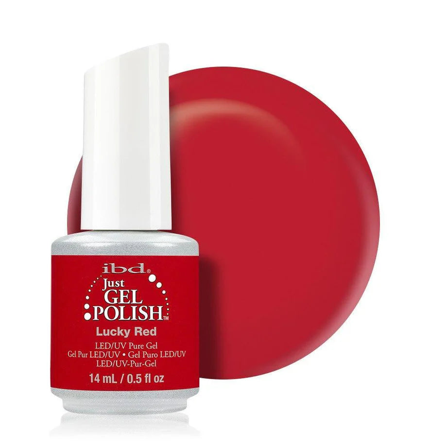 IBD Just Gel Polish 0.5oz - Lucky Red #56584