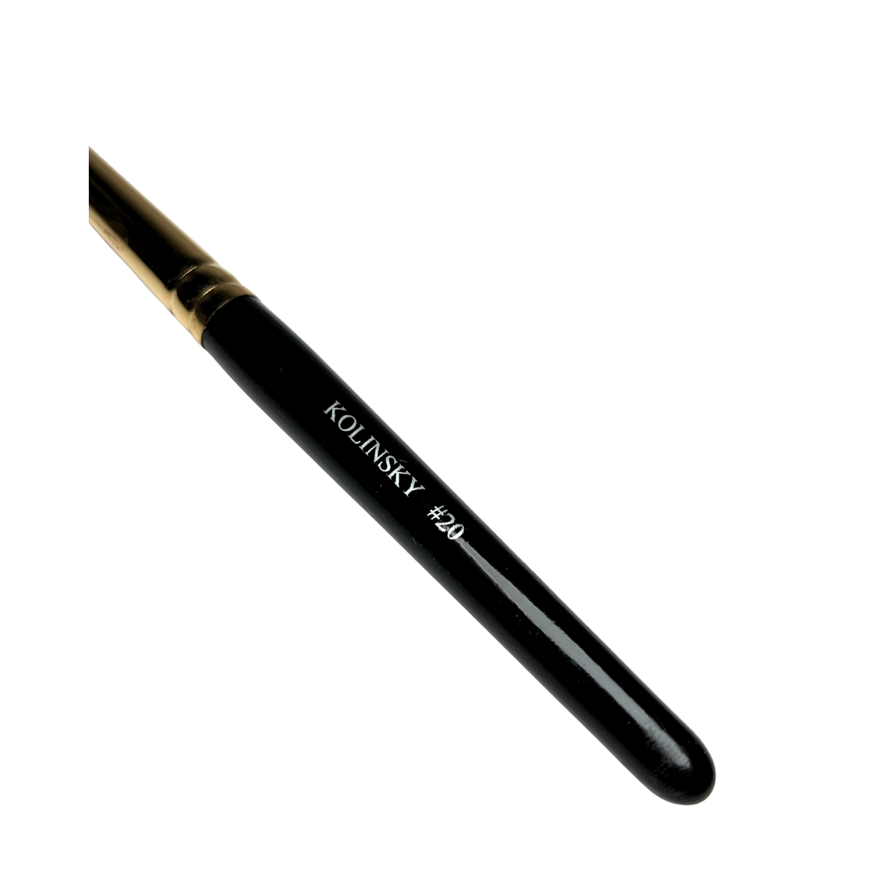 Pure Kolinsky Brush Black Handle - #20
