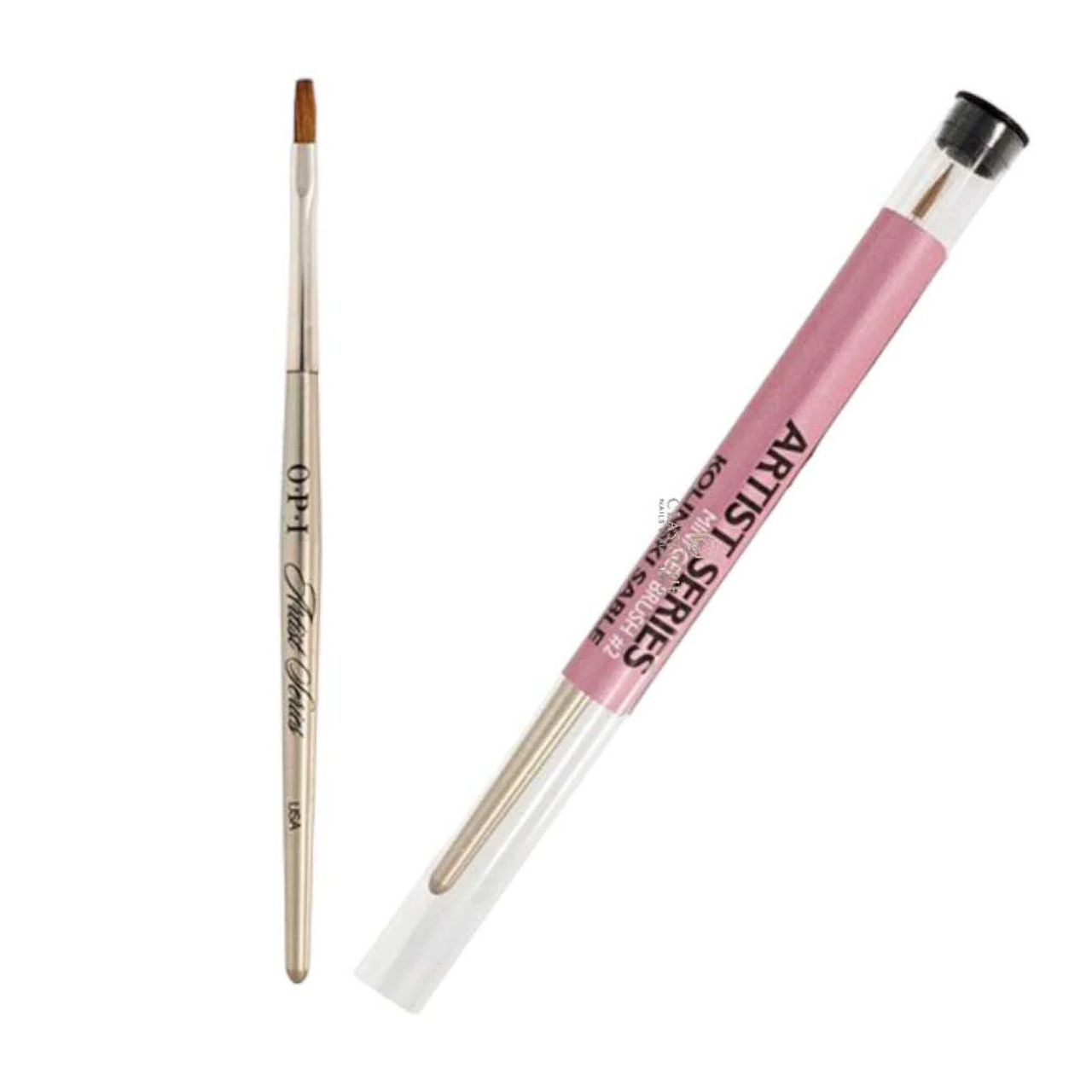 OPI Artist Series USA Gel Brush - #2 Kolinsky Mini