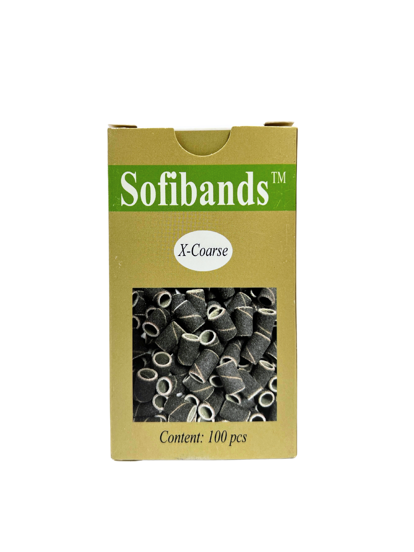 SOFIBANDS™ Brown Sanding Bands (Paper Box) - Extra Coarse