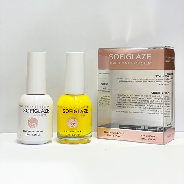SOFIGLAZE Duo 0.5oz Matching Color Gel & Nail Polish - SGDUO#66 image 0