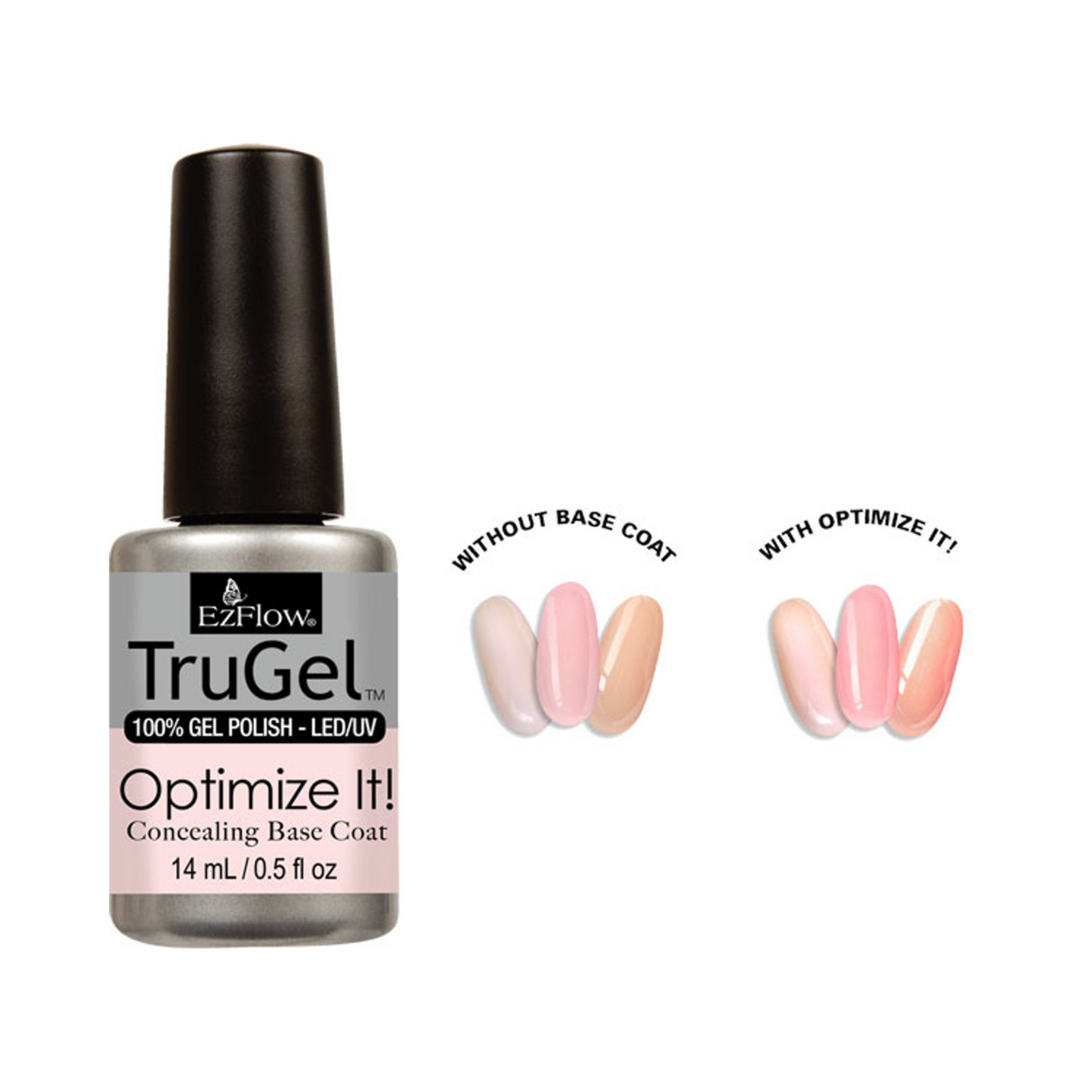 EZFLOW TruGel 0.5oz - Optimize It! Concealing Base Coat