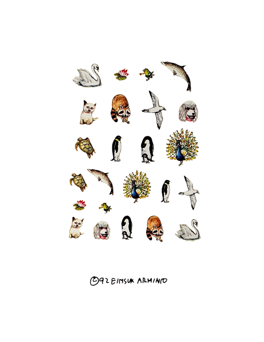 Water Decal - Animals