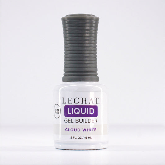 LECHAT Liquid Gel Builder 0.5oz - Cloud White