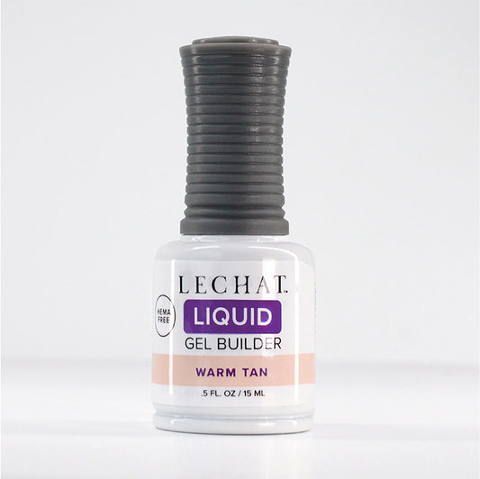 LECHAT Liquid Gel Builder 0.5oz - Warm Tan