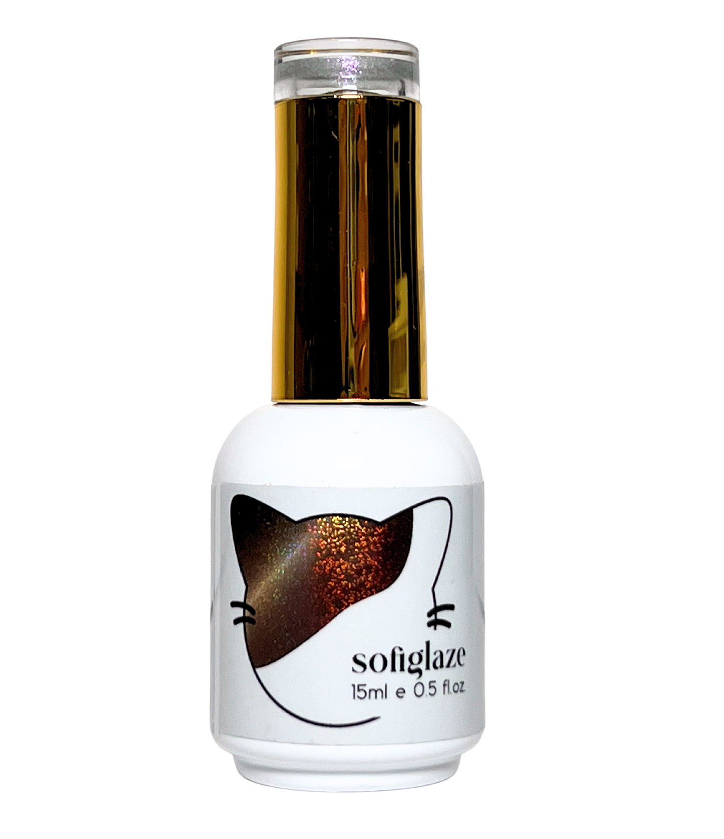 SOFIGLAZE Gel Color 0.5oz Pristine Halo Cat Eye - #NM009