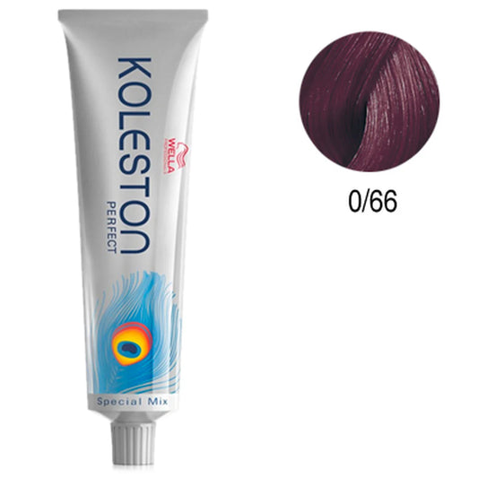 WELLA Koleston Perfect Permanent Creme Hair Color - 0/66 (Intense Violet)