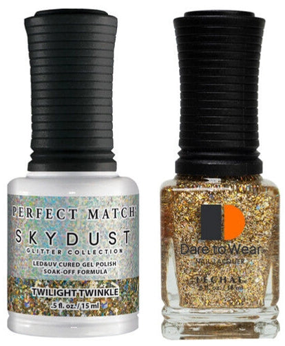 LECHAT Perfect Match SkyDust Gel Duo - Twinkle Twinkle #SDMS08