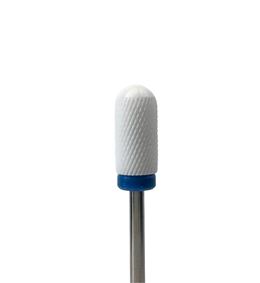 TRIANGLE White Ceramic Large Barrel Safety Bit - Medium
