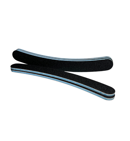 Banana Black Nail Files 7" - 100/100