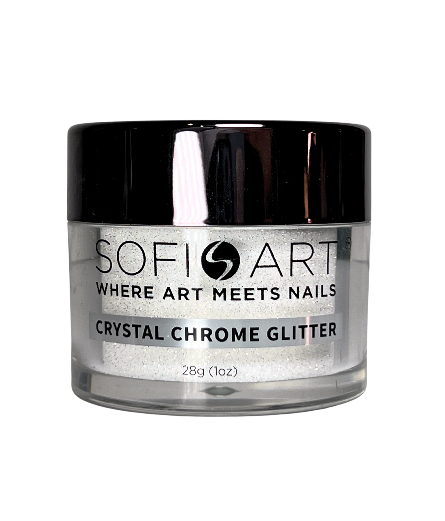 SOFIART Chrome Glitter 1oz - Purple Crystal FC06