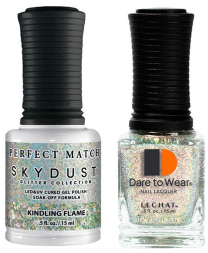 LECHAT Perfect Match SkyDust Gel Duo - Kindling Flame #SDMS15